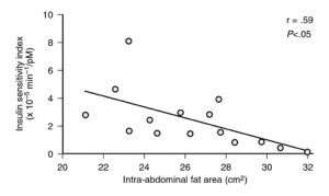 Der er en sammenhæng mellem insulinfølsomhed og overvægt